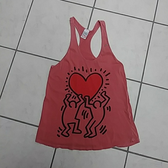 Obey Tops - Obey Limited Edition Keith Haring Tank Top